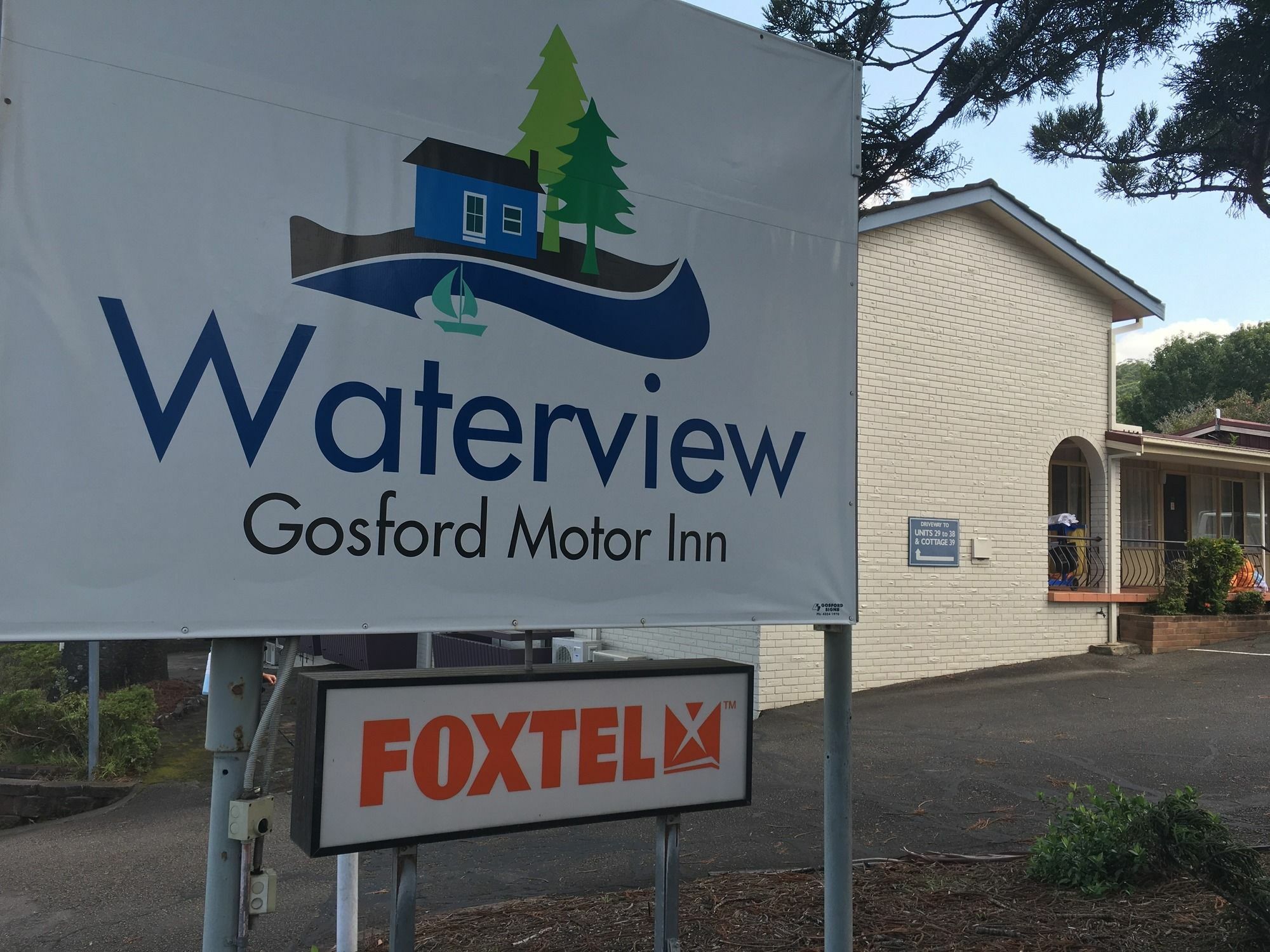 Waterview Gosford Motor Inn Eksteriør bilde